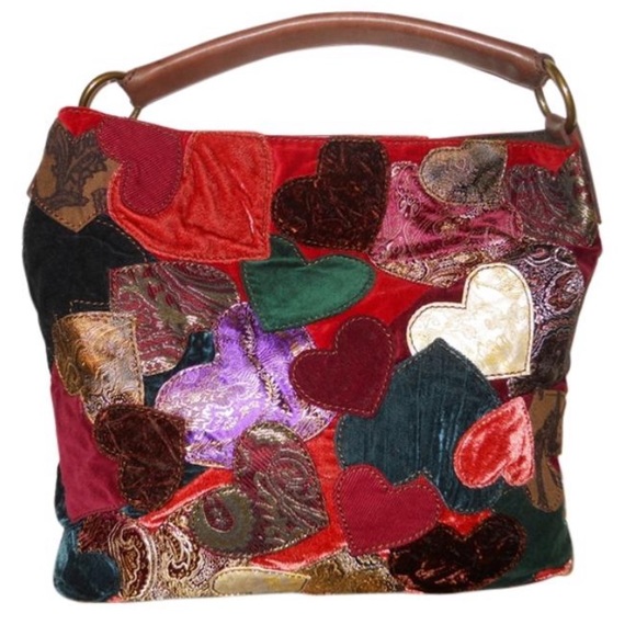 Lucky Brand Handbags - Lucky Brand medium patchwork hobo